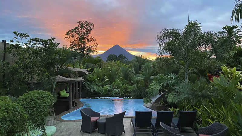 airbnb villa pool la fortuna costa rica
