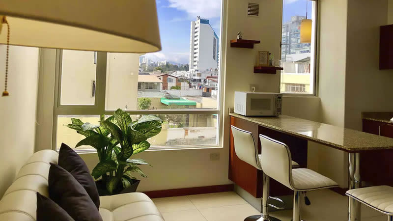 airbnb suite downtown la carolina quito ecuador