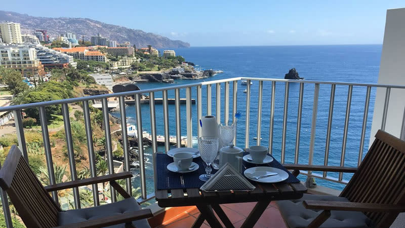 ocean view frontline apartment funchal madeira