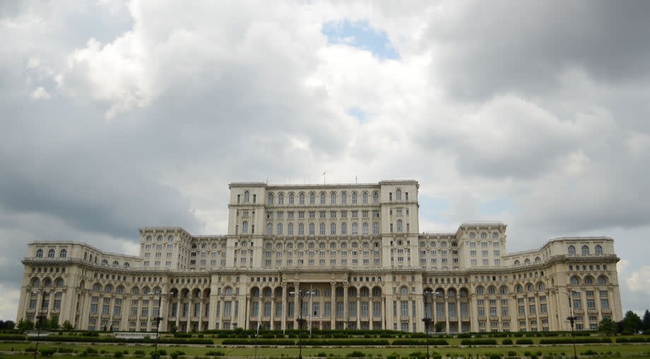 Parliament house Bucharest Romania Peoples house