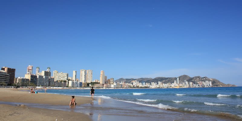 levante beach benidorm